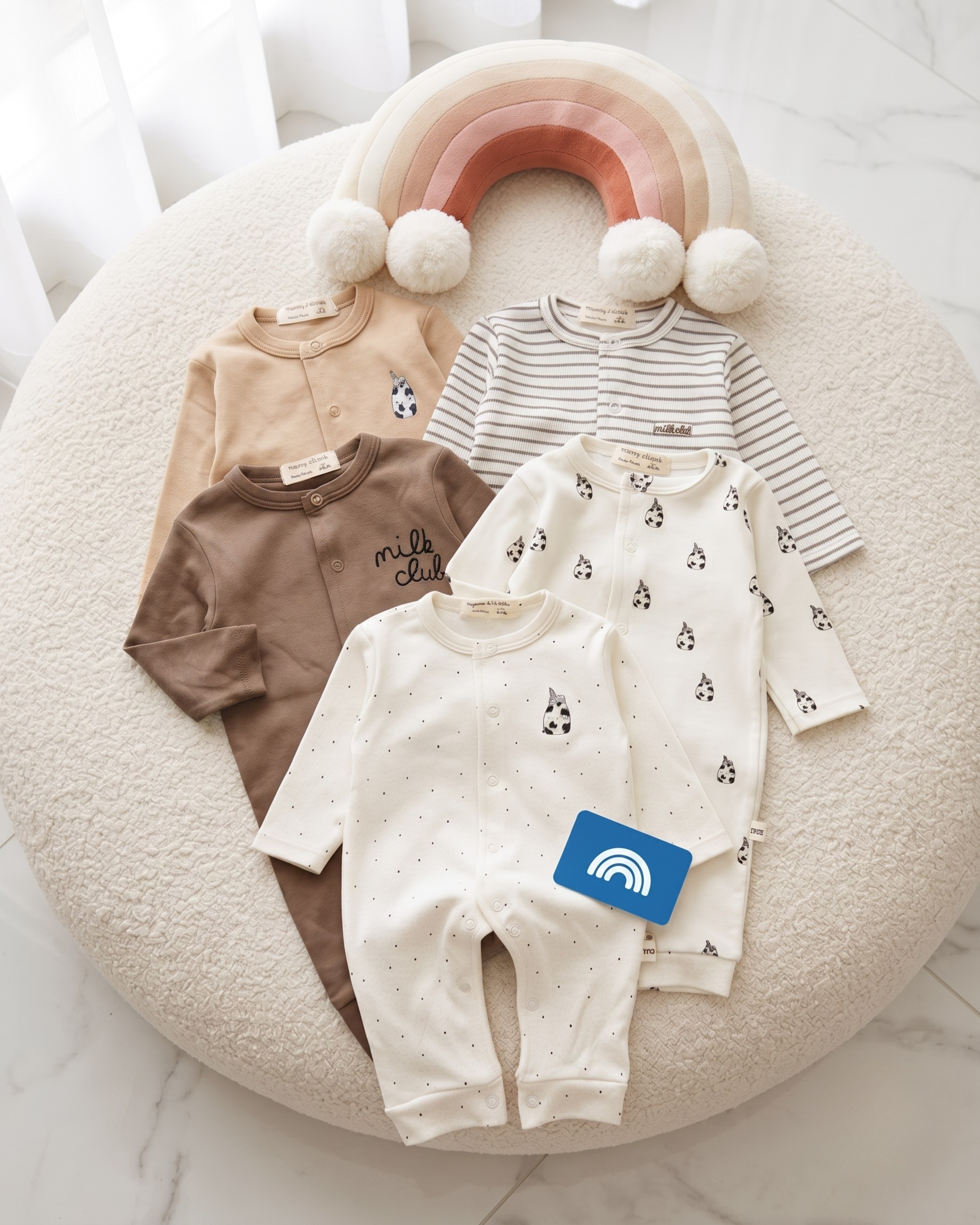 Grenouillère Bébé 100% Coton – Plusieurs Modèles