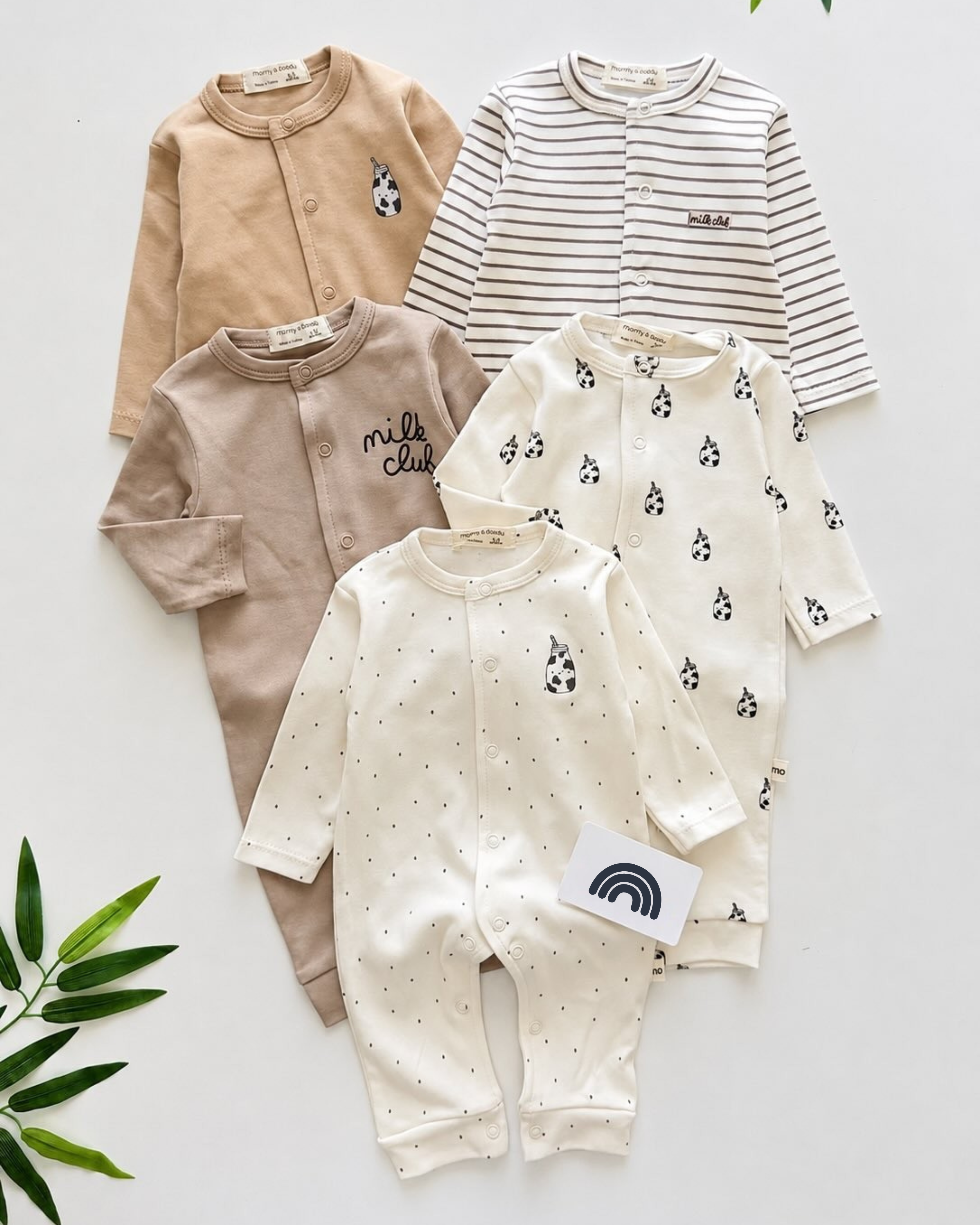 Grenouillère Bébé 100% Coton – Plusieurs Modèles