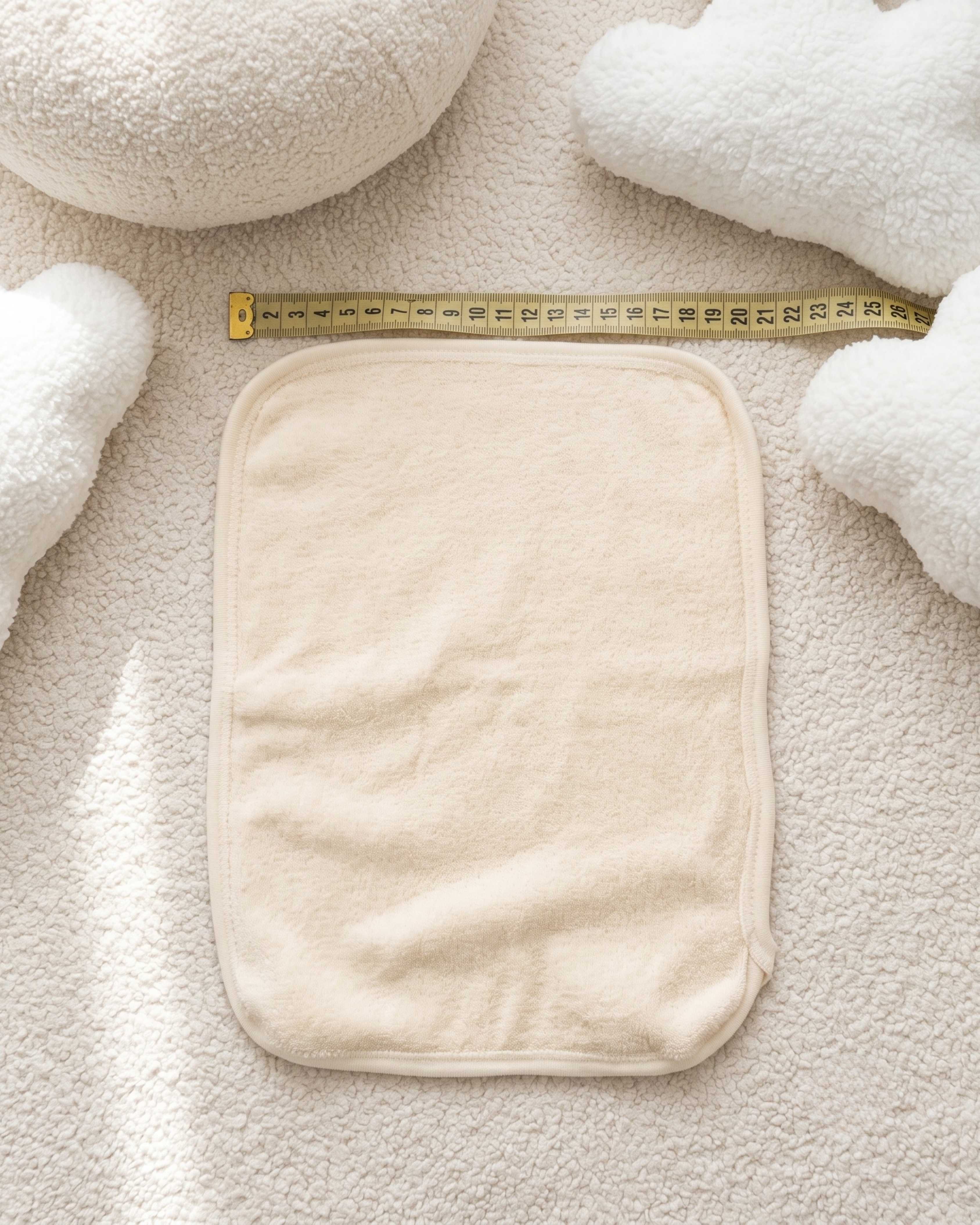 Pack 3 Lingettes de Bain Bébé Ultra Douces