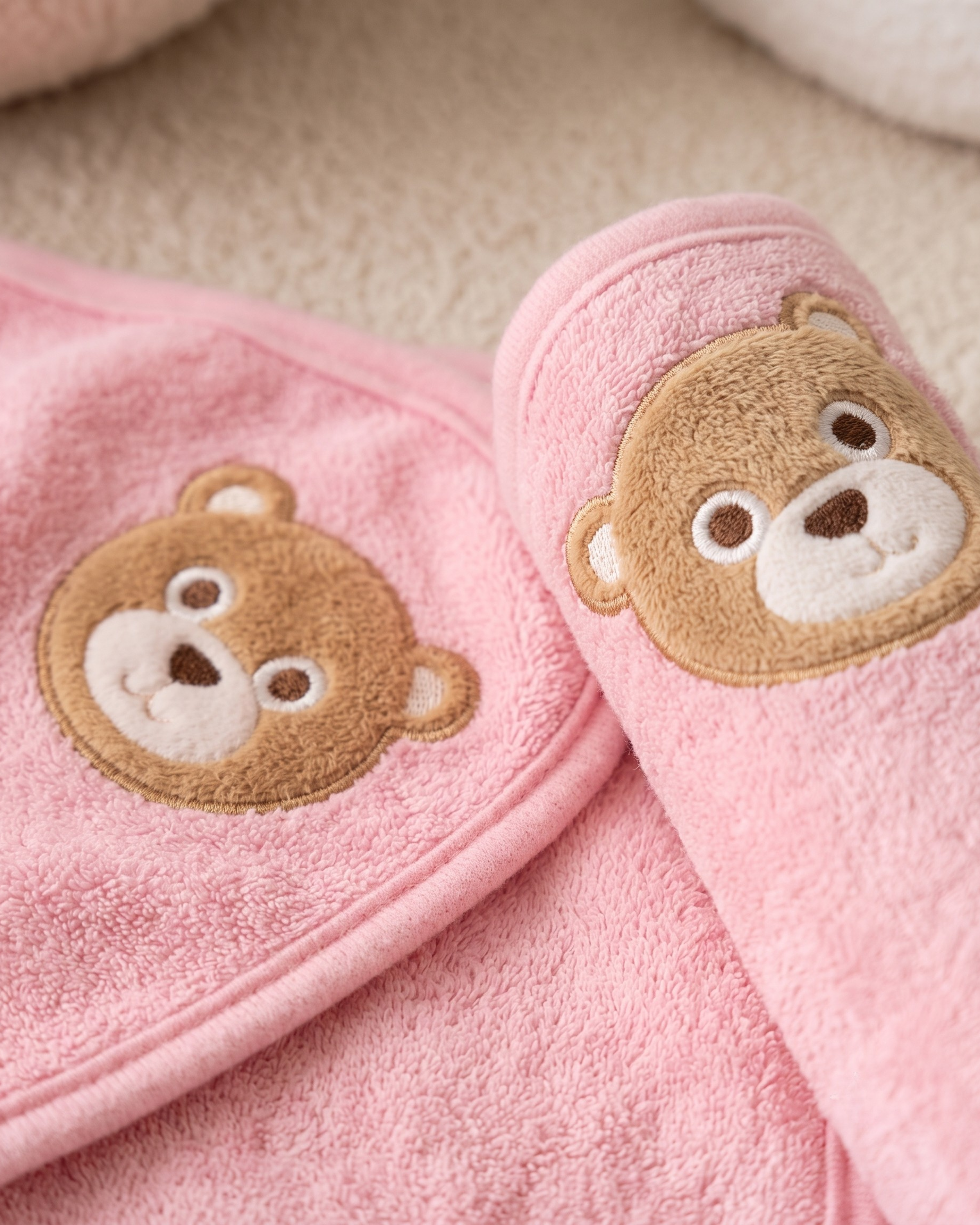 Pack 3 Lingettes de Bain Bébé Ultra Douces