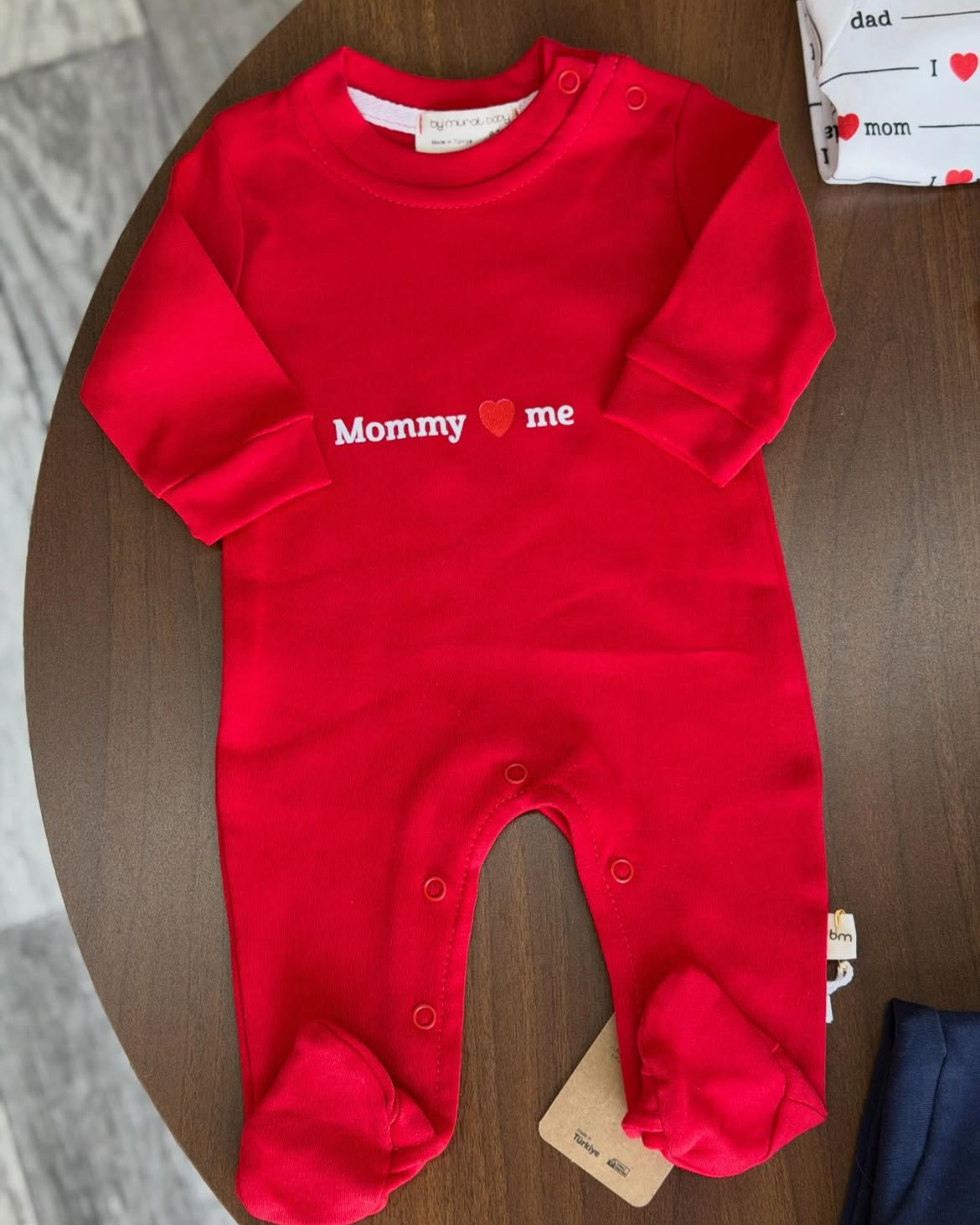 Grenouillère Bébé "Mommy &amp; Daddy" 100% Coton