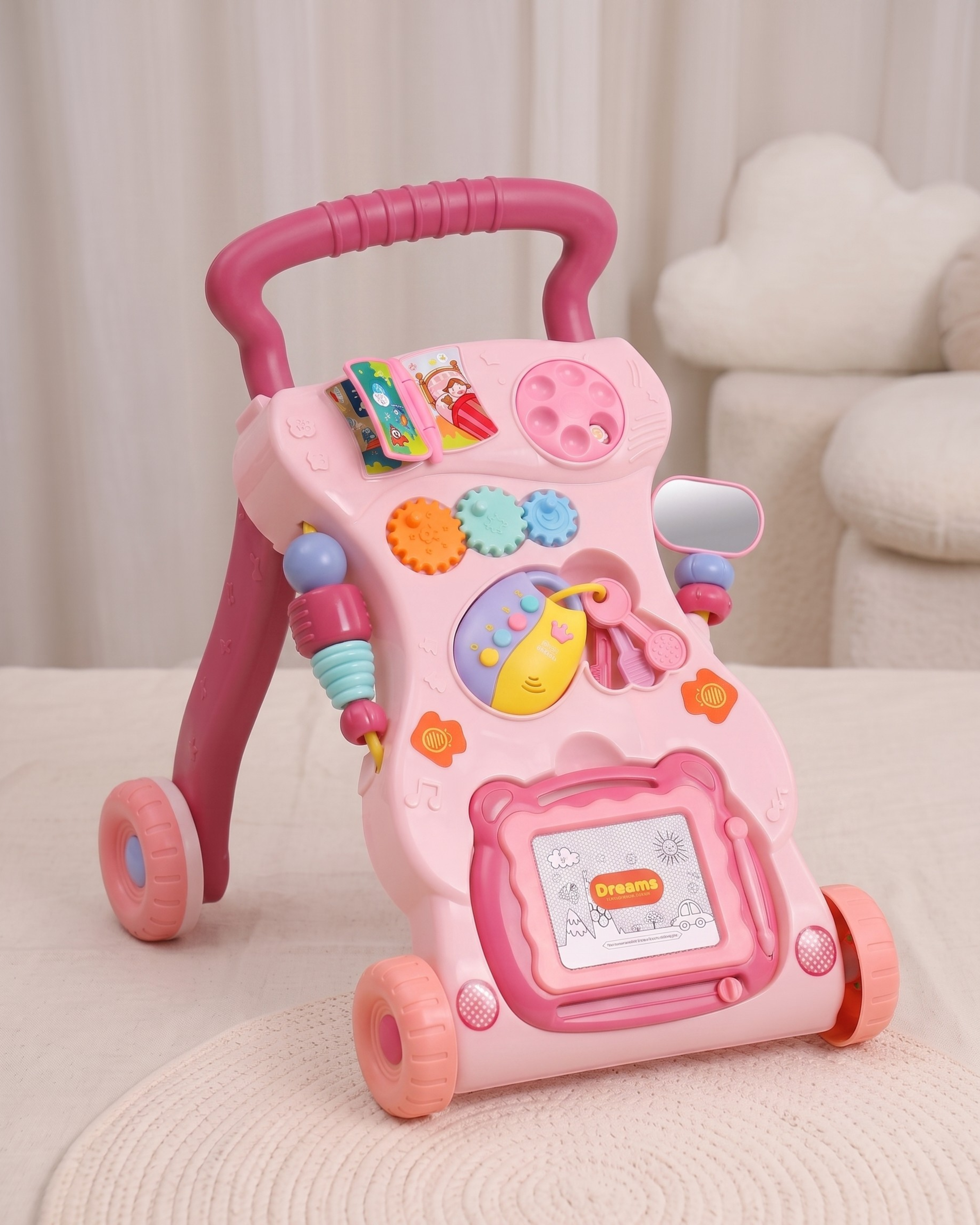 Trotteur Musical d'Apprentissage pour Bébé