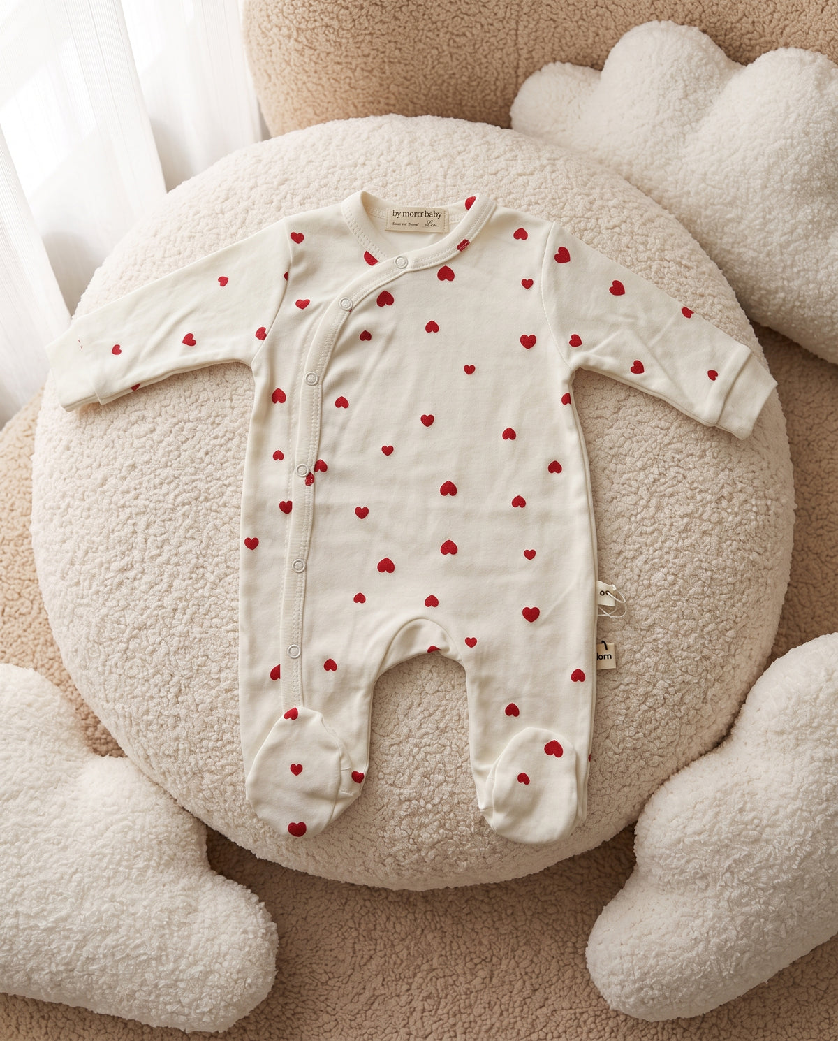 Pack 3 Grenouillère Bébé Fille 100% Coton