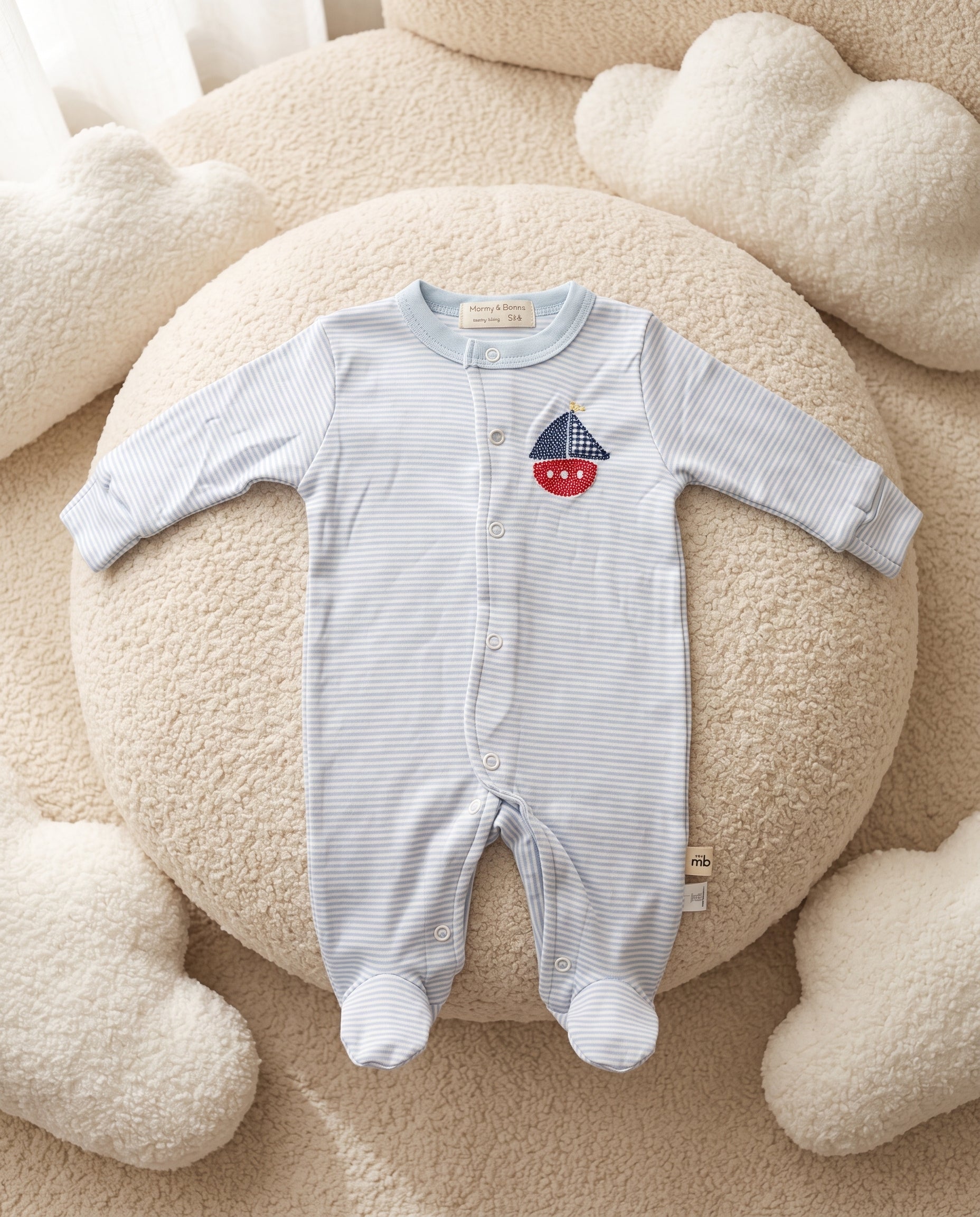 Pack Trio de Grenouillères Bébé 100% Coton – Motifs Adorables