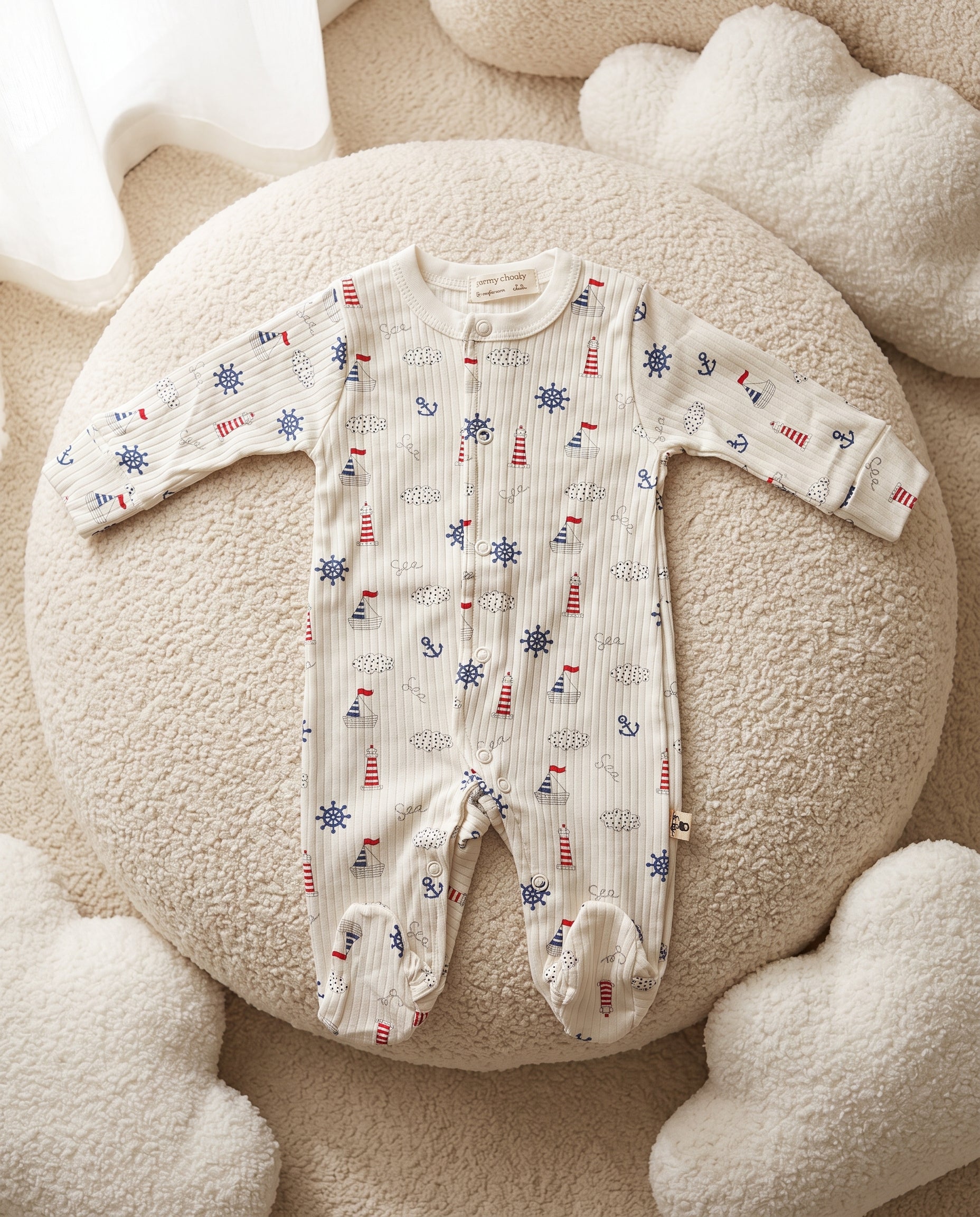 Pack Trio de Grenouillères Bébé 100% Coton – Motifs Adorables